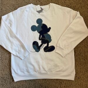 NWT Disney Mickey Mouse Sweatshirt Womens size XL